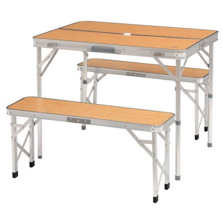 Set di tavolo e sedie Easy Camp Marle marrone