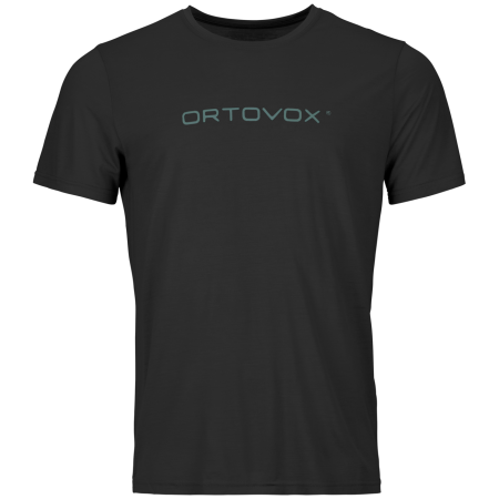 Maglietta da uomo Ortovox 150 Cool Brand T-shirt nero Black Raven