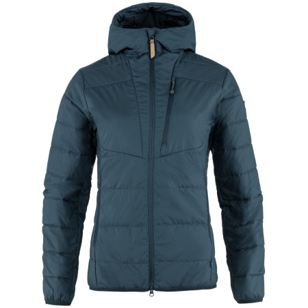 Giacca invernale da donna Fjällräven Keb Padded Hoodie W blu Mountain Blue
