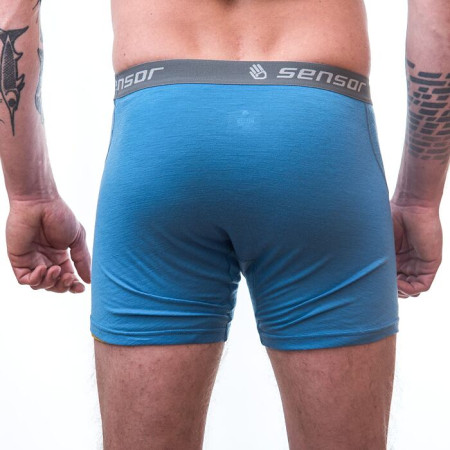 Boxer Sensor Merino Wool Active blu