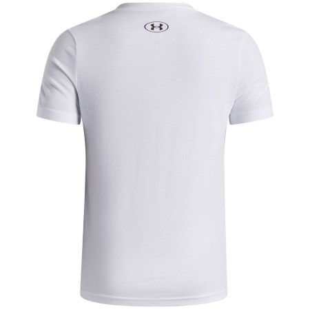 Maglietta sportiva per bambini Under Armour UA B Patch Pack Wm SS White