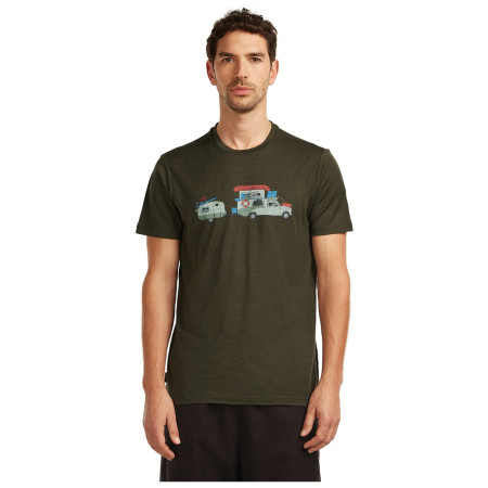 Maglietta da uomo Icebreaker Men Merino 150 Tech Lite SS Tee Transportage