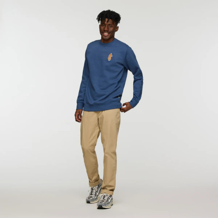 Felpa da uomo Cotopaxi M'S Lava Llama Crew Sweatshirt