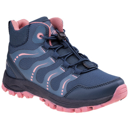 Scarpe da bambino Elbrus Erifis Mid Jr blu/rosa Midnight Navy/Ash Rose