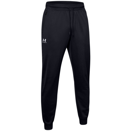 Pantaloni da tuta da uomo Under Armour Sportstyle Tricot Jogger nero Black//White