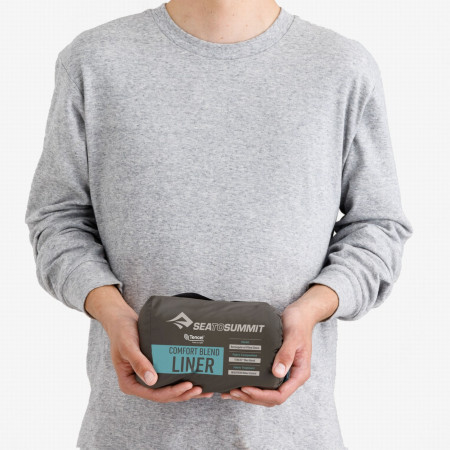 Sacco lenzuolo Sea to Summit Comfort Blend Liner Rectangular