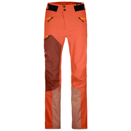Pantaloni da uomo Ortovox Westalpen 3L Pants M Desert Orange arancione DesertOrange