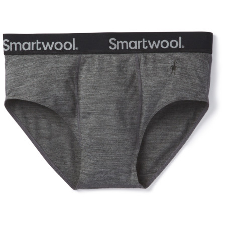 Slip da uomo Smartwool M Merino Sport Brief Boxed grigio/nero medium gray heather