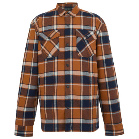 Camicia da uomo Regatta Spennith Shacket marrone GlzGin/Navy