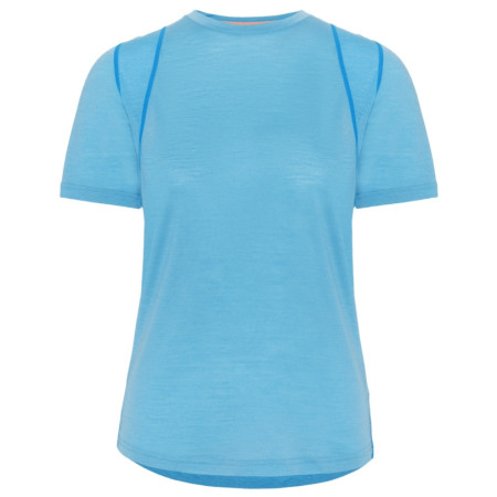 Maglietta sportiva da donna Kari Traa Embla Wool Tee azzurro Ocean