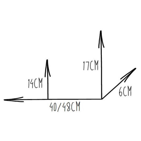 Borsa per il telaio Acepac Zip frame bag M
