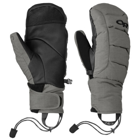Guanti Outdoor Research Stormbound Mitts grigio Peewter