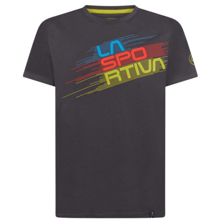 Maglietta da uomo La Sportiva Stripe Evo T-ShirtM grigio Carbon