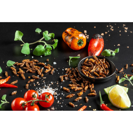 Grilli commestibili Sens Grilli croccanti & arrostiti al BBQ Paprica