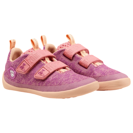 Scarpe da bambino Affenzahn Sneaker Knit Happy rosa Flamingo