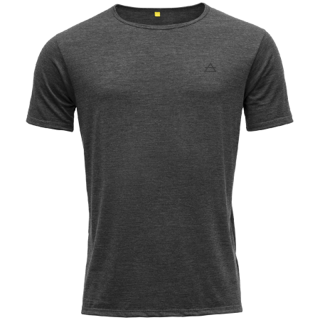Maglietta funzionale da uomo Devold Valldal Merino 130 Tee Man nero ANTHRACITE