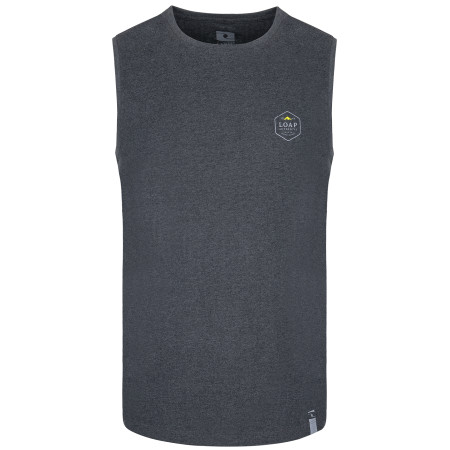 Canotta da uomo Loap Boxer nero TapShoeMelange/Gray