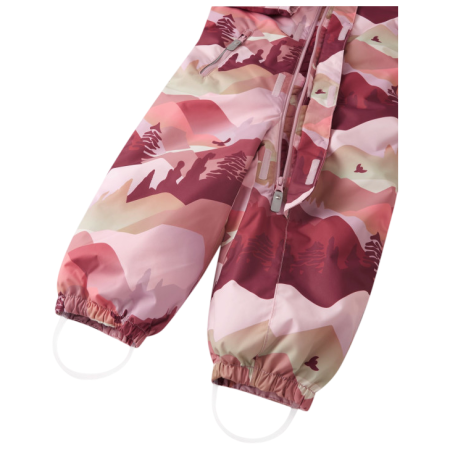 Tuta per bambini Reima Puhuri Grey Pink