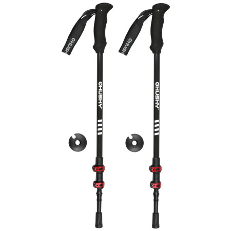 Bastoncini da trekking Husky Siris nero
