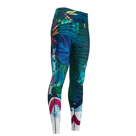 Leggings da donna Silvini Veroli blu/rosa ocean-fuchsia