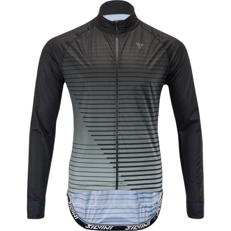 Giacca da ciclismo da uomo Silvini Parina nero black-cloud