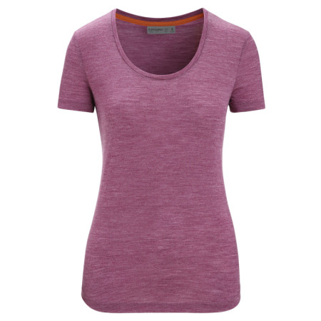 Maglietta sportiva da donna Icebreaker Women Sphere II SS Scoop Tee viola Go Berry Heather
