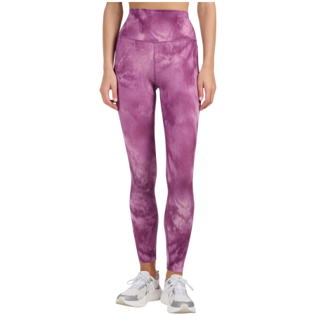 Leggings da donna 4F Tights Fnk F540 rosa Dark Violet Allover