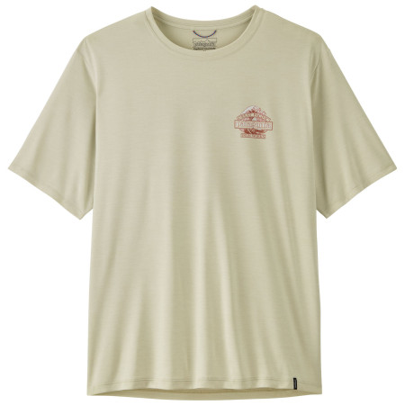 Maglietta da uomo Patagonia Men's Capilene Cool Daily Shirt - Great Waves beige Dyno White