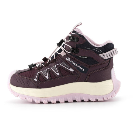 Scarpe da trekking alte da bambino Alpine Pro Atego Purple