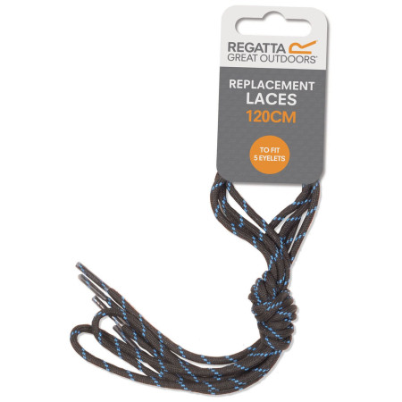 Lacci delle scarpe Regatta Laces x10 nero/blu Black/Pluto