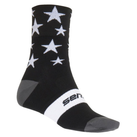 Calze Sensor Stars černé/bílé nero/bianco Black/White