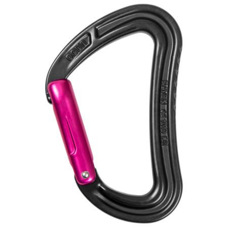Moschettone Ocún Raven Straight nero/rosa Anthr/Pink