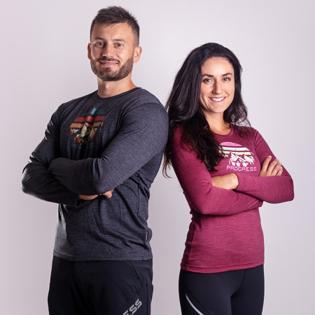 Maglietta sportiva da donna Progress Hela "Landscape"