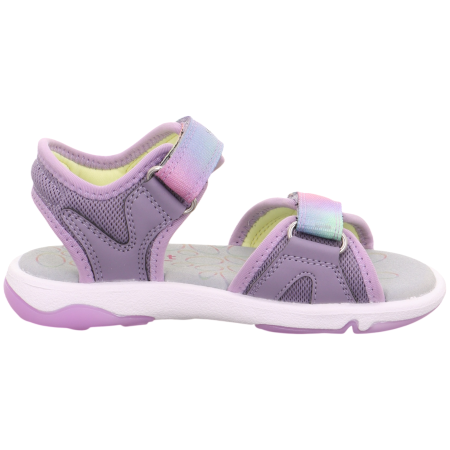 Sandali da bambino Superfit Pebbles Lila