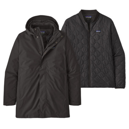 Giacca da uomo Patagonia M's Heyes Peak 3-in-1 Parka nero Black