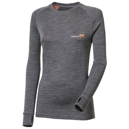 Maglietta sportiva da donna Progress MB TDRZ 47PA grigio GrayMelter/Apricot