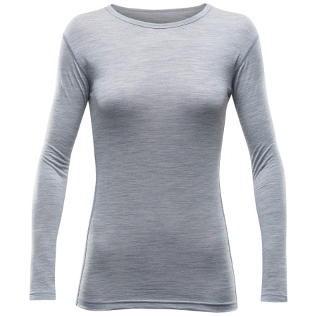 Maglietta da donna Devold Breeze Woman Shirt grigio Grey melange