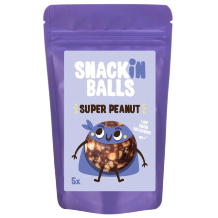 Alimentazione sportiva SNACKin BALLS Super Peanut 65 g