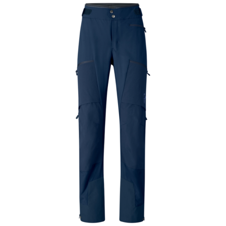 Pantaloni da sci da donna Norrona lyngen flex1 light Pants blu scuro Indigo Night