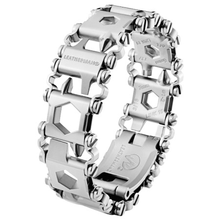 Braccialetto multifunzionale Leatherman Tread LT argento Silver