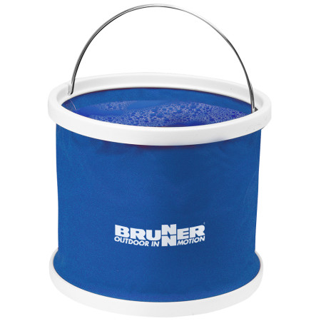 Secchio pieghevole Brunner Buck blu