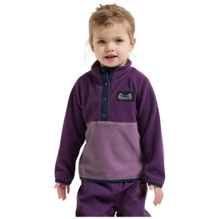 Felpa da bambino Didriksons Monte Kids Half Bu 6 Northen Purple