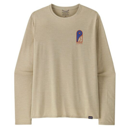 Maglietta da uomo Patagonia M's L/S Cap Cool Daily Graphic Shirt - Lands