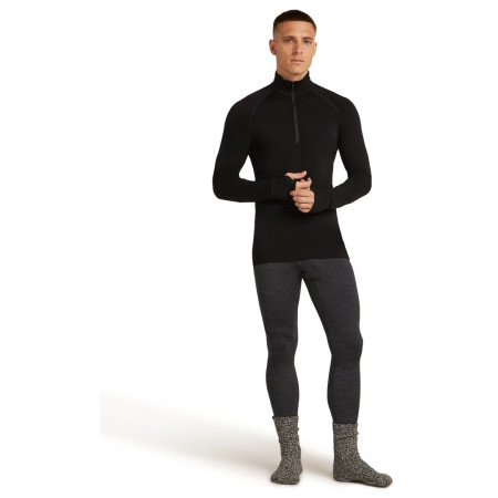 Maglietta funzionale da uomo Icebreaker Men Mer 200 ZoneKnit LS Half Zip
