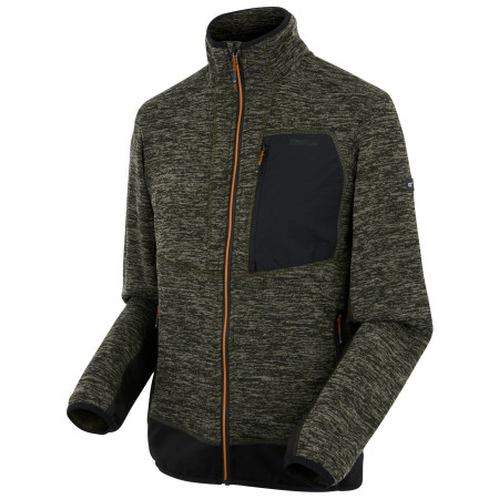 Felpa da uomo Regatta Baslinn verde OlivNtMl/Blk