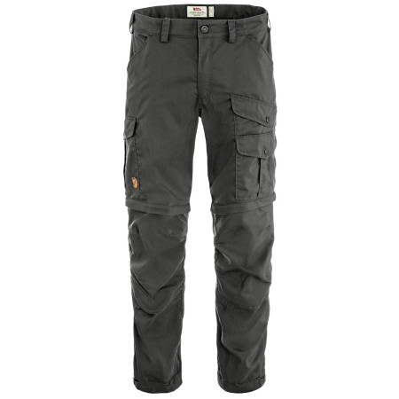 Pantaloni da uomo Fjällräven Vidda Pro Lite Zip-off Trs M grigio Dark Grey