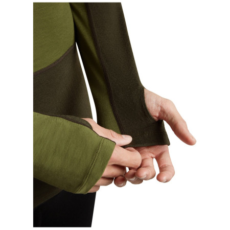 Maglietta funzionale da uomo Icebreaker Men Merino 200 ZoneKnit LS Crewe