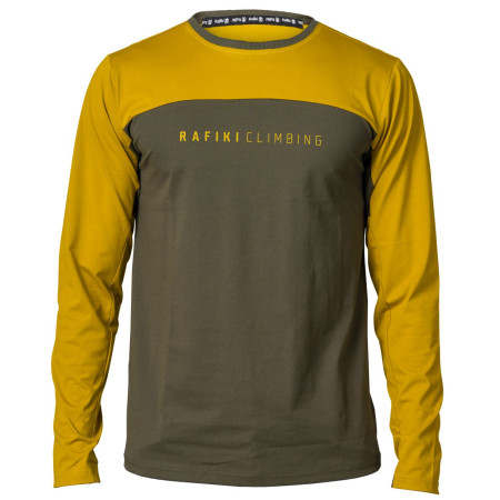 Maglietta da uomo Rafiki Pitone 2022 verde/grigio rosin/avocado