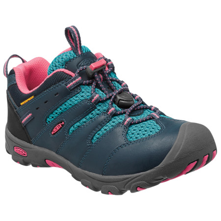 Scarpe da bambino Keen Koven Low WP JR blu MidnightNavy/CapriBreeze