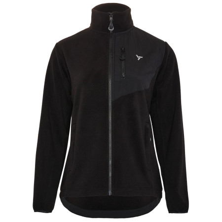 Felpa tecnica da donna Silvini Anterselva nero black